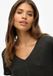 Superdry Studios Slub T-shirt met Borduursel Dames Zwart Metallic