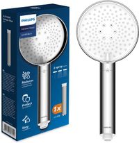 Philips Pommeau de douche avec fonction de filtre, 3 jets, chrome ASH1516CH/10