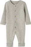 Vertbaudet Geribde babypyjama met lange mouwen