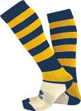 Errea Zone Sok 2003 Sokken - Blauw - Unisex - Hoog - Gestreept - Polyester - Machinewas - Vocht absorberend - One size