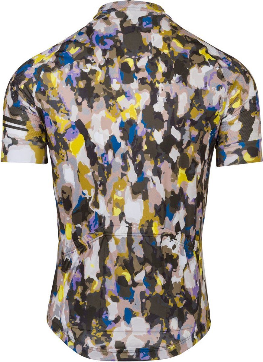 AGU Pattern Fietsshirt Trend Heren - Veelkleurig - Maat M