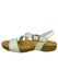 ART Sandalen met riem groen