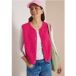 cecil Teddy bodywarmer met softshelldetails