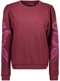 Geisha Trui Sweater 52586 24 Bordeaux/pink Dames Maat - L