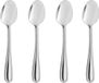Amefa 4 Theelepels Zilver Kunststof
