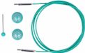 KnitPro Swivel 360° Verwis. kabel voor 80cm naald.