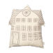 Ferm Living Coussin Adobe 45x45 cm Windows