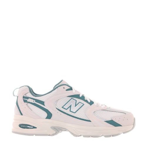 New Balance 530 sneakers wit/groen/beige