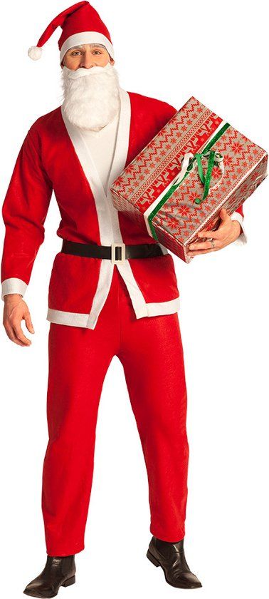 Boland Kerstman Kostuum Promo (M/L) - Volwassenen - Kerst