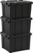 IRIS Powerbox Robuuste Opbergdoos - 21L - Kunststof - Zwart - Set van 3