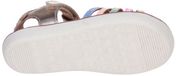 Shoo Pom Goa Oz Sandaal Goud Kinderen Vrouwen Maat 28 Leer Rubber Klittenband Platte Sandalen Lente/Zomer 2026