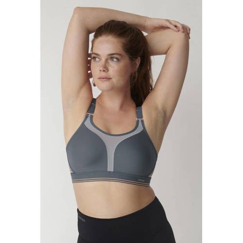 Triumph Triaction Extreme Lite Sport BH - Donkergrijs