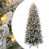 VidaXL Sapin de Noël artificiel avec 300 LED et neige 180 cm