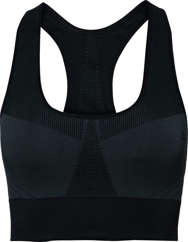 ODLO Seamless Medium Sport BH Dames - black
