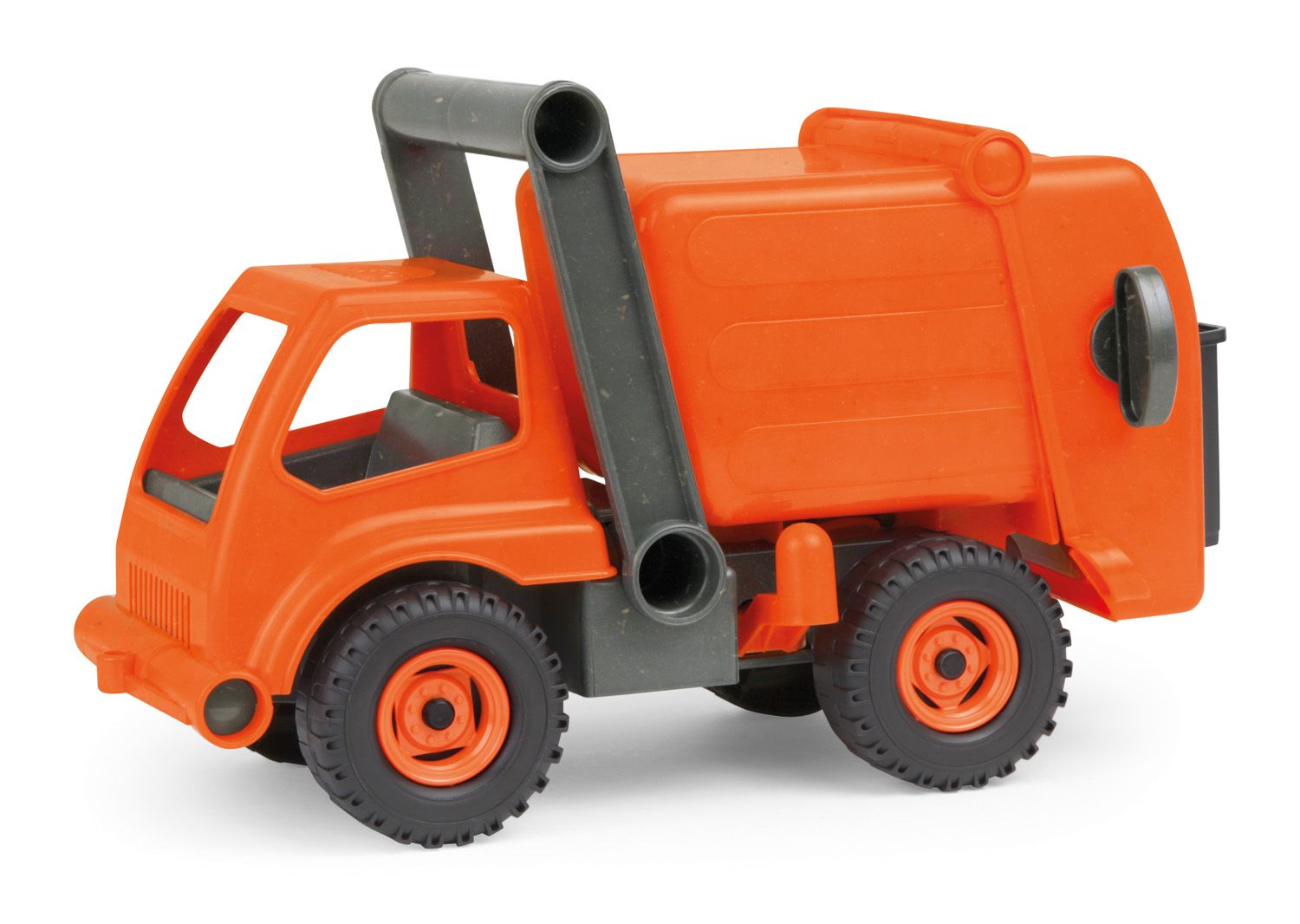 Lena EcoActives Vuilniswagen - 30cm - Grijs/Oranje - 2+ jaar