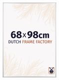 Dutch Frame Factory Fotolijst 68x98 cm Zilver Mat Aluminium