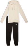 Puma Trainingsanzug Mit Durchgehendem Reißverschluss Und Kapuze Fl - Sportbekleidung - Damen