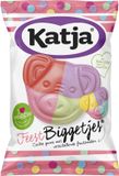 Katja Feest Biggetjes snoep | zachte gums met verschillende fruitsmaken | zak van 250 g
