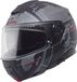 Schuberth C5 Globe Mat Zwart Grijs Systeemhelm