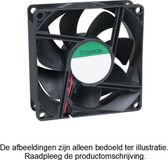 Sunon PF92251V1-1000U-A99 Axiaalventilator 12 V/DC 127.5 m³/h (l x b x h) 92 x 92 x 25 mm
