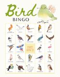 Bird Bingo: 32 Player Ornithology Themed Party Games for Bird Watchers, Science Classrooms, Bird lover gifts