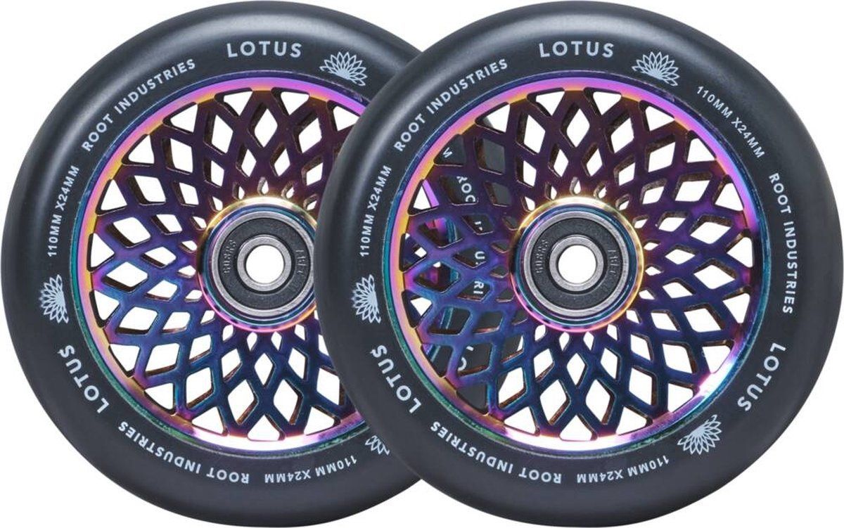 MRO Industries Root Lotus Stuntstep Wielen 2pc. - Rocket Fuel