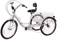 Happiq Driewieler Opulence 24 Pouces - Blanc