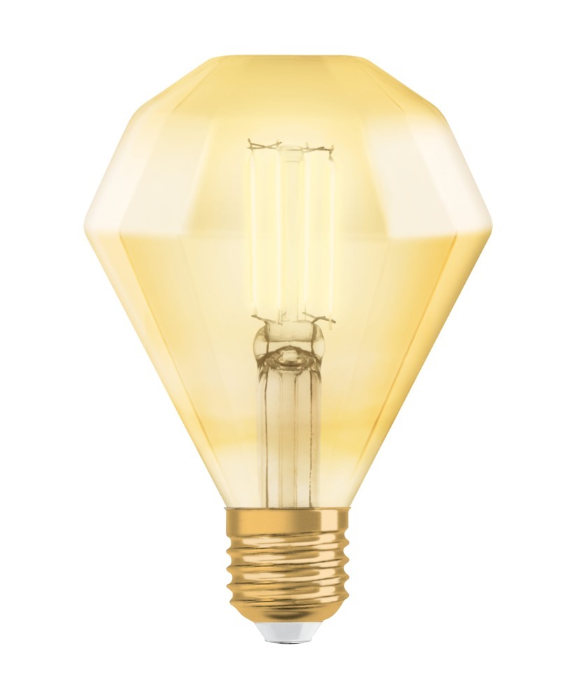 Osram Vintage 1906 LED E27 Diamond 4.5W 825 Goud | Vervangt 40W