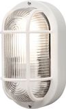 Konstsmide Elmas Wandlamp Wit E27 IP44