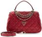 GUESS Giully II Sac à poignée supérieure rabattable Cerise foncée rouge foncé