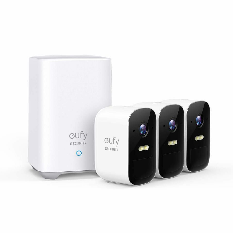 Eufy by Anker Eufycam 2C Draadloze Beveiligingsset - 3 Camera's - Wit