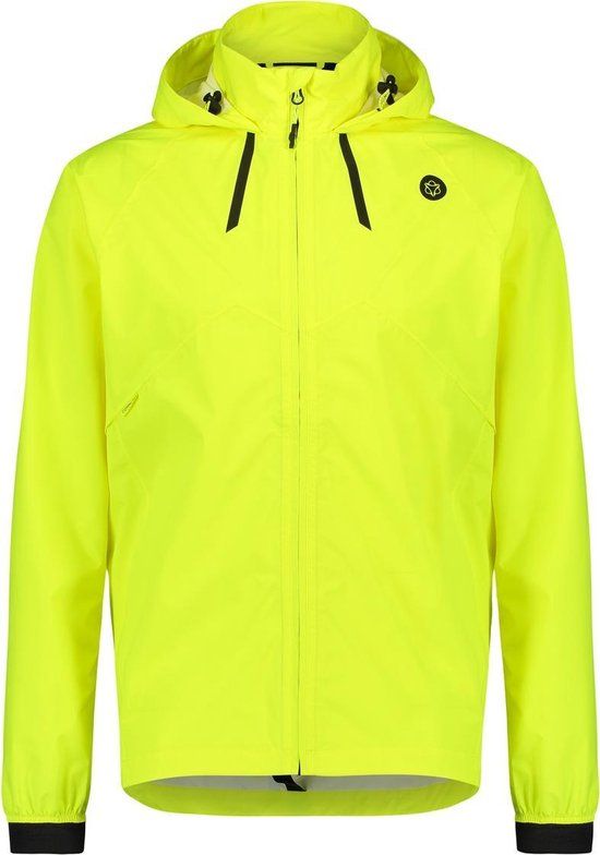 AGU Compact Regenjas Commuter Heren - Neon Geel - M