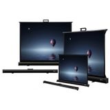 celexon DELUXX Advance Portable Table Stand-U 102 x 76 cm mat wit Polaro