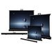 celexon DELUXX Advance Portable Table Stand-U 102 x 76 cm mat wit Polaro