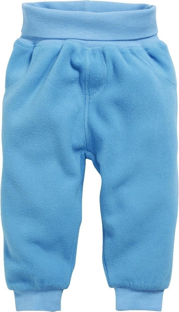 Schnizler broek Fleece jongens aqua blauw