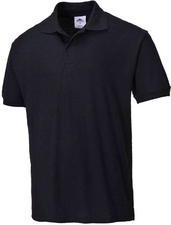 Portwest Naples Poloshirt B210 - Zwart - XL