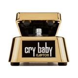 Dunlop EC95 Eric Clapton Cry Baby Wah, Wah Pedaal voor elektrische gitaar, iconisch geluid, geluidsbesturing en elegant design, in goud