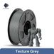 Filament d'imprimante 3D PLA+ (PLA Plus) 1,75 mm Haute précision 3 kg Gris texturé