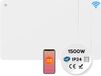 Ciarra CBHTD15A-W Chauffage électrique 1500W Chauffage inertiel céramique avec WiFi App