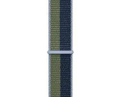 Apple Watch Sport Loop - 45 mm - Abyss Blue/Moss Green
