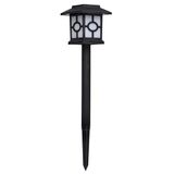 Grundig Tuinverlichting op zonne-energie, 3 stuks, led, levensduur van de batterij 6 tot 8 uur, voor tuin en balkon, zwart