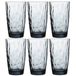 BORMIOLI ROCCO - 12x Waterglazen/Sapglazen Blauw - 470 ml