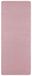 Hanse Home NASTY Loper laagpolig vloertapijt zacht (80x150 cm, 100% polypropyleen, onderhoudsvriendelijk, geschikt voor vloerverwarming), Uni lichtroze, 80 x 150 cm
