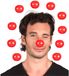 Boland Clowsneus - 6x - Rood - Kunststof - Carnaval