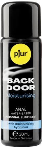 pjur BACK DOOR Moisturising - Gel op waterbasis voor intensieve anale seks & toys - lang glijvermogen door hyaluron (30ml)