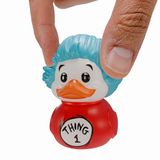 TUBBZ Cat in the Hat Thing 1 Mini Badeend 5 cm