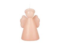 Broste Copenhagen Bougie Sculpture Ange 14 cm Dusty peach rose