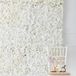 Ginger Ray Flowerwall backdrop blanc plastique mariage