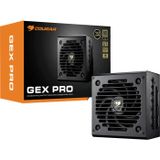 Cougar GEX PRO 750 Volledig modulaire voeding: PCI Express 5.1, 12+4-pins connector, 80 PLUS Gold-gecertificeerd, duurzame HDB-ventilator, hydrodynamisch lager, ATX 3.1-gecertificeerd, minder ruis