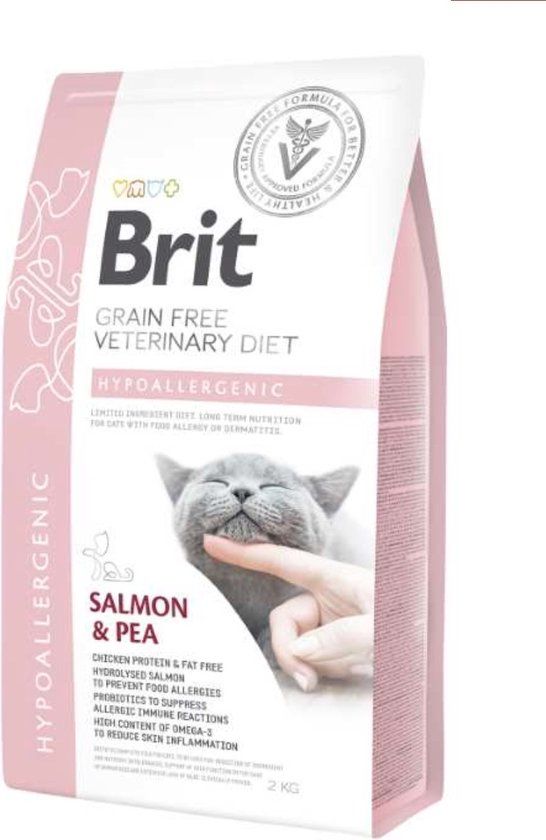 Brit Veterinary Diet Hypoallergeen Graanvrij Zalm 2 kg